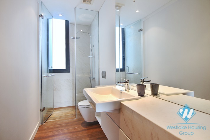 Quality apartment with nice design for rent in Xuan Dieu st, Quang An ward, Tay Ho